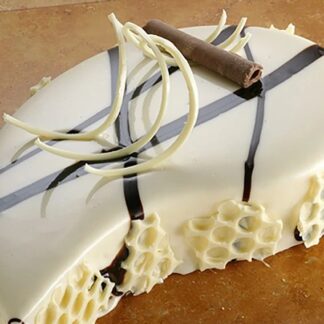 Glassa a Specchio al Cioccolato Bianco