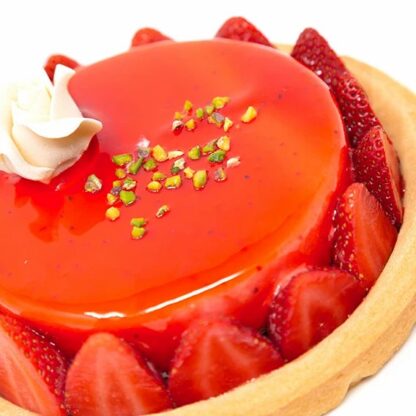 Glassa a Specchio alla Fragola