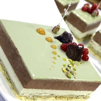 Glassa a Specchio al Pistacchio