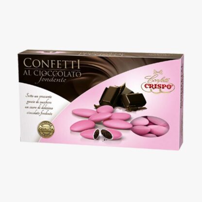 Confetti Crispo Vari Colori - Gusto Cioccolato fondente 1 Kg. - immagine 2