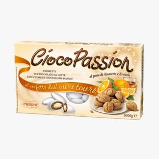 Confetti Crispo Bianchi - CiocoPassion Gusto Amaretto & Arancia 1 Kg.