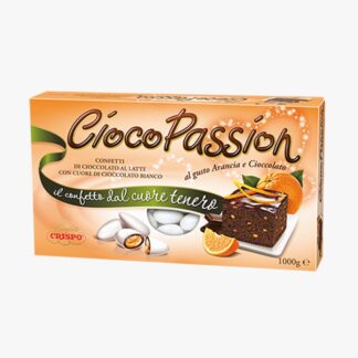 Confetti Crispo Bianchi - CiocoPassion Gusto Arancia & Cioccolato 1 Kg.