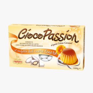 Confetti Crispo Bianchi - CiocoPassion Gusto Creme Caramel 1 Kg.