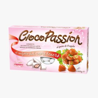 Confetti Crispo Bianchi - CiocoPassion Gusto Fragola 1 Kg.