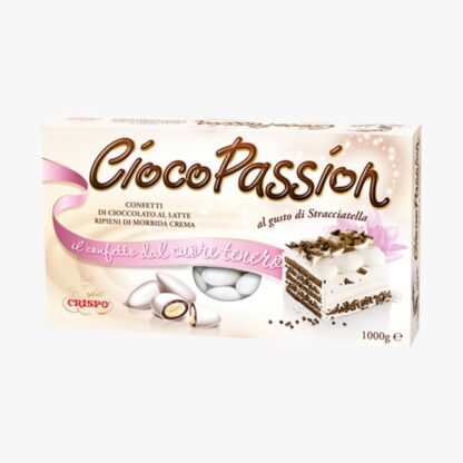 Confetti Crispo Bianchi - CiocoPassion Gusto Stracciatella 1 Kg.