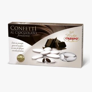 Confetti Crispo Vari Colori - Gusto Cioccolato fondente 1 Kg.